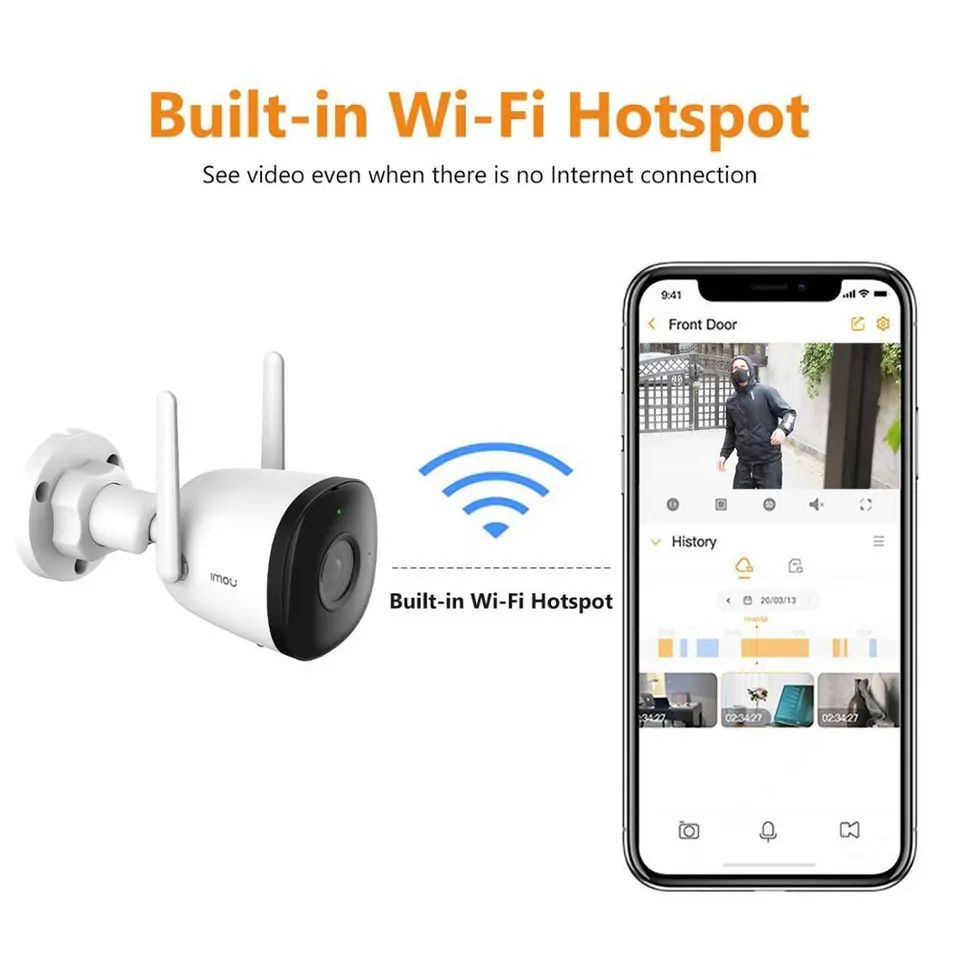 Caméra imou bullet 2 MP ip