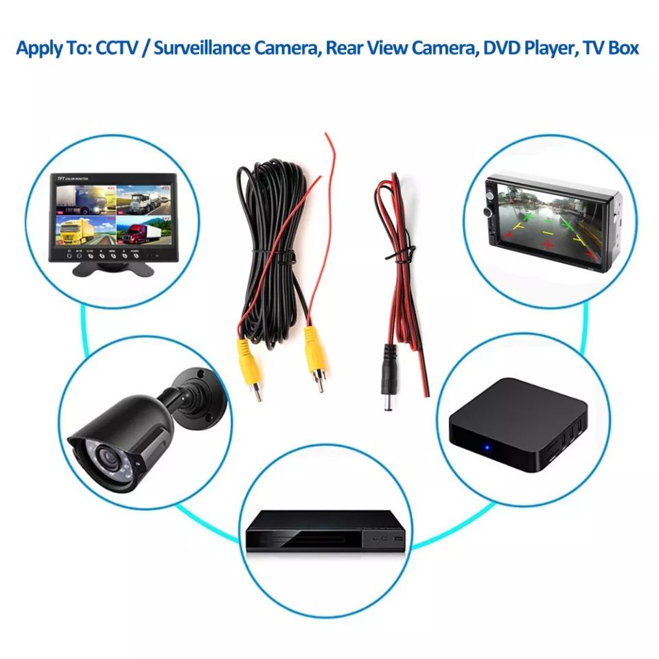 cable camera extension RCA male to male