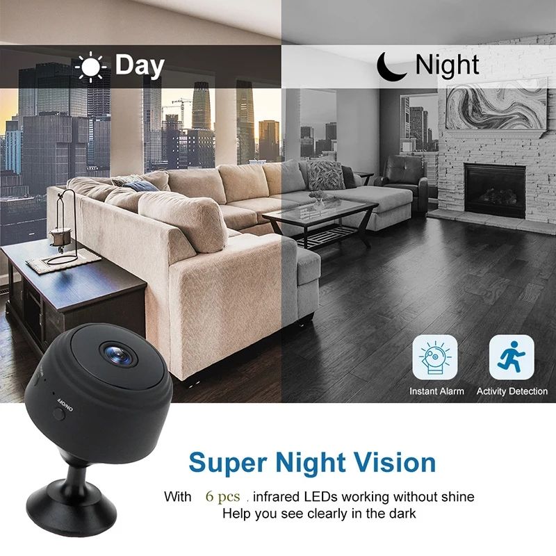 Mini camera sport ip/wifi