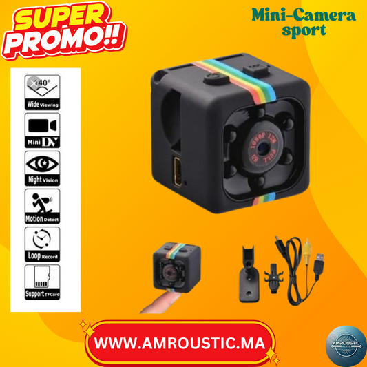 Mini Caméra SQ11 – Full HD 1080P
