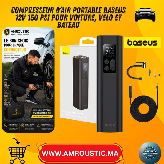 منفاخ إطارات سلكي من Baseus