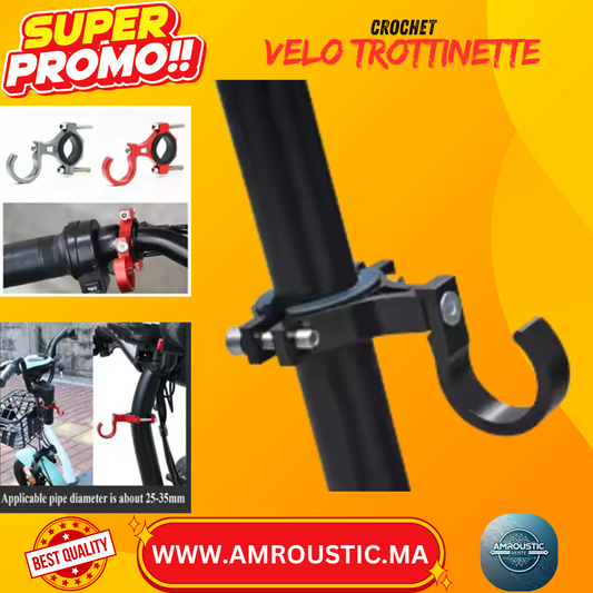 crochet de trottinette vélo