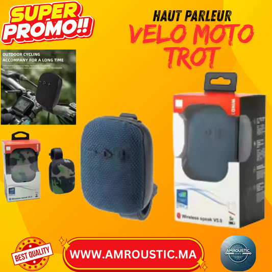 Haut parleur vélo moto trottinette