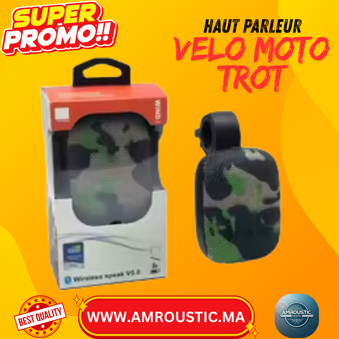 Haut parleur vélo moto trottinette