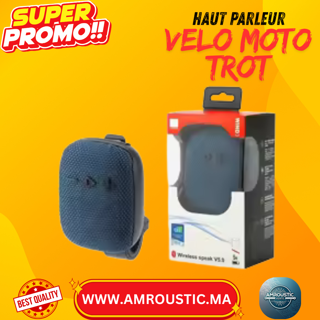 Haut parleur vélo moto trottinette
