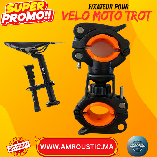 Support de fixation vélo moto trottinette