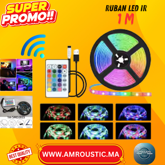 Ruban LED  RGB – 1M