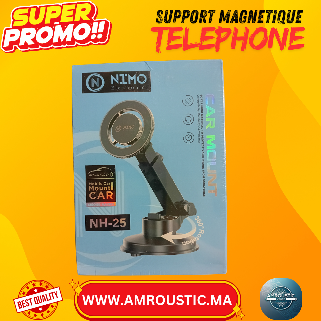 Support Voiture Magnétique