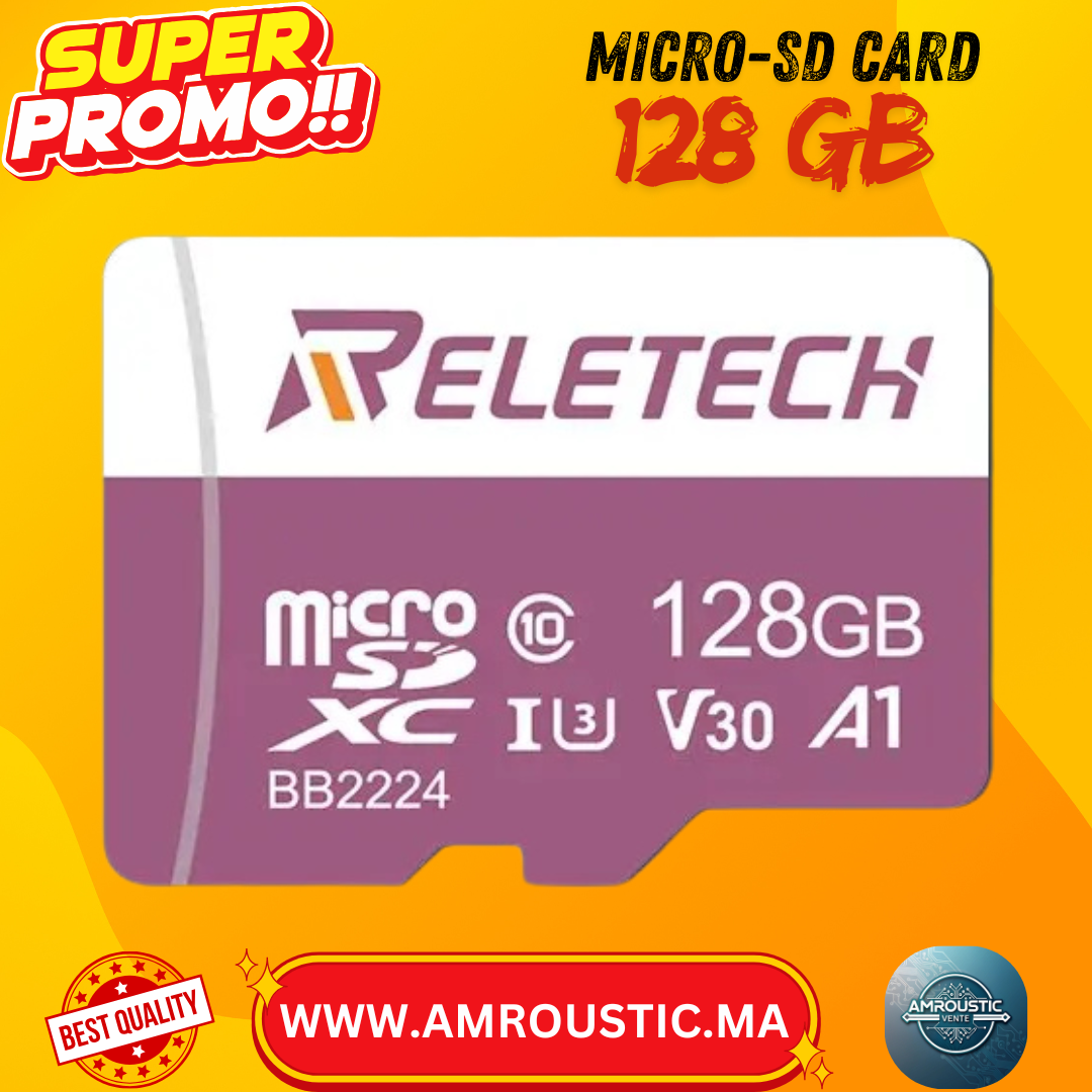 carte mémoire microSD 128 GB