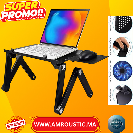 Support de Laptop Réglable avec Ventilation X8