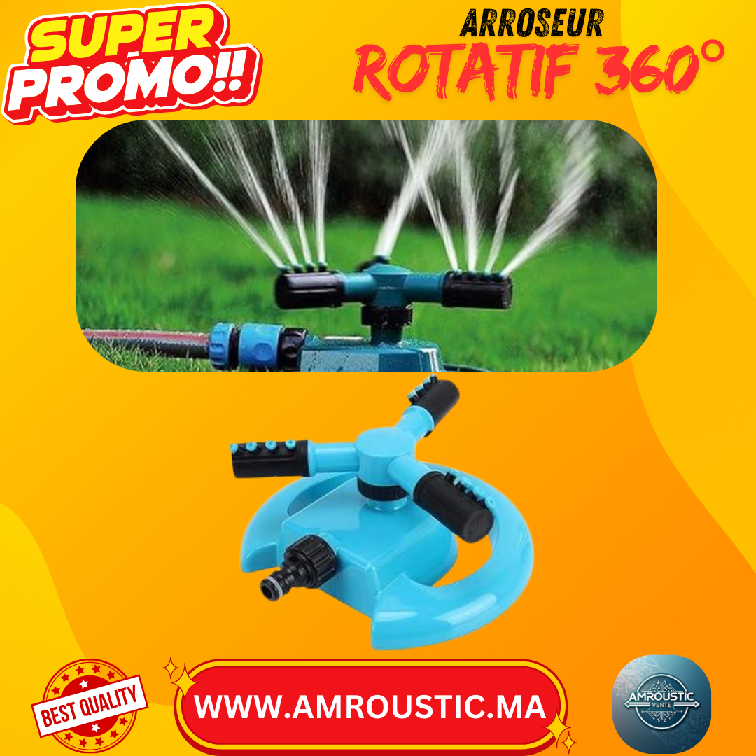 Arroseur Automatique Rotatif 360°