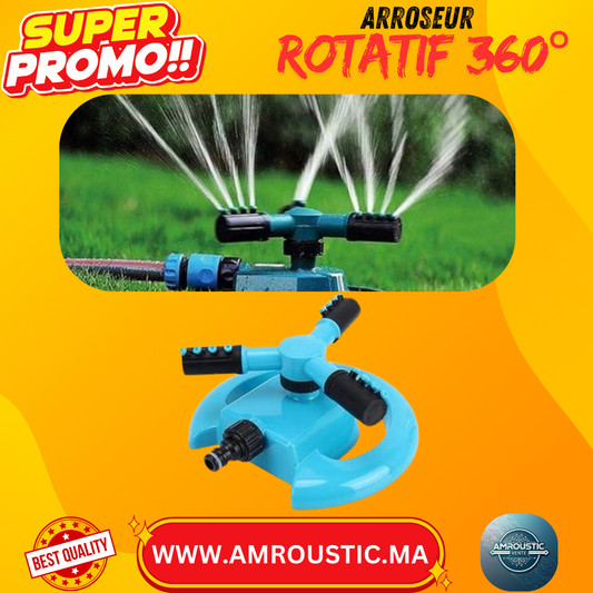 Arroseur Automatique Rotatif 360°