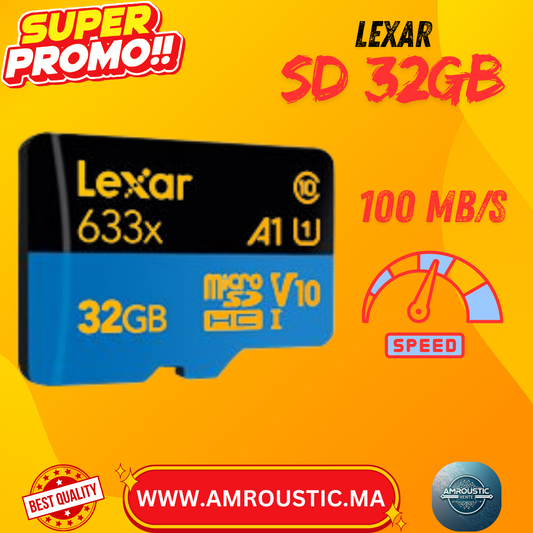 Carte Mémoire microSDHC 32GB