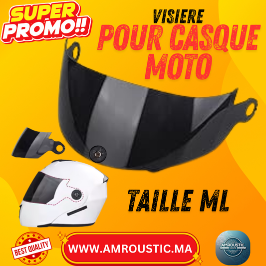 visière pour casque moto taille ML-015