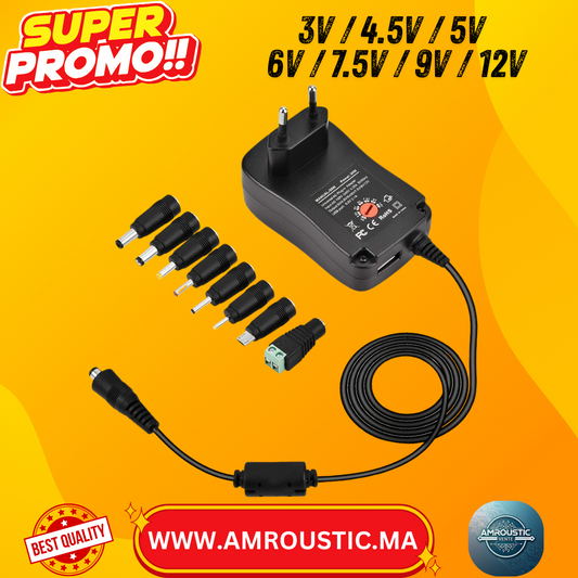 adaptateur d'alimentation 3V-12V