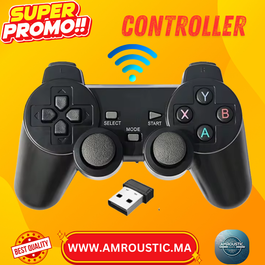 Manette de jeu sans fil 2.4 GHz