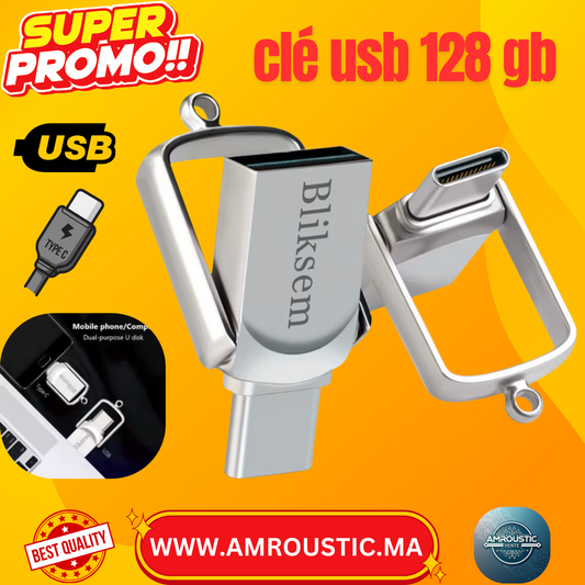 Clé USB TYPE-C – 128 Go