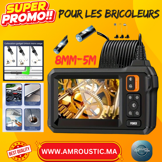 endoscope industriel Lens 8mm (câble 5m)