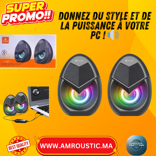 enceintes PC Kisonli L-1060