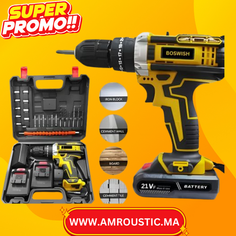 Boswich pack visseuse perceuse 21V