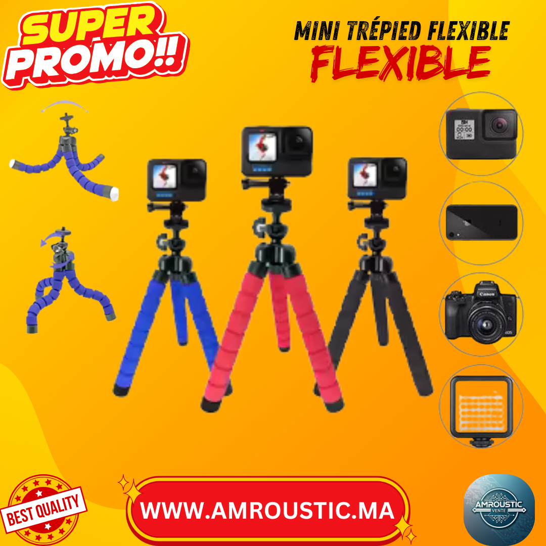 Mini trépieds flexibles