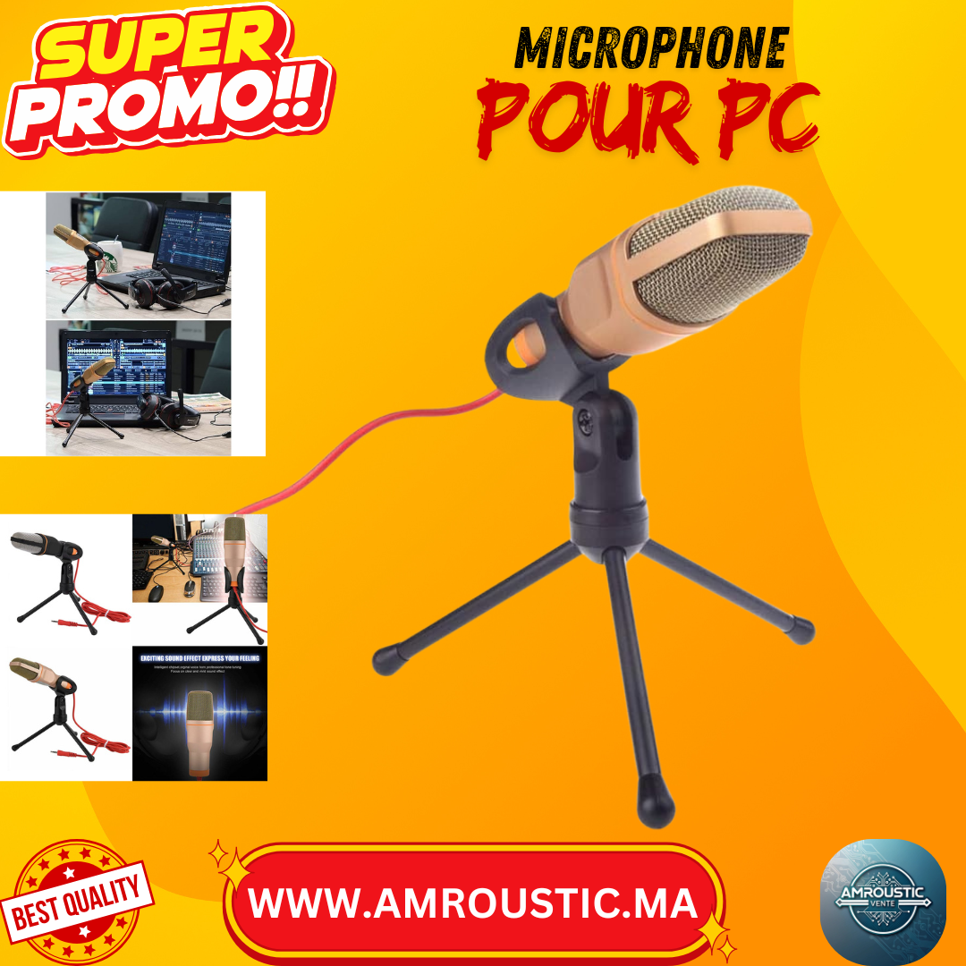 Microphone filaire de bureau
