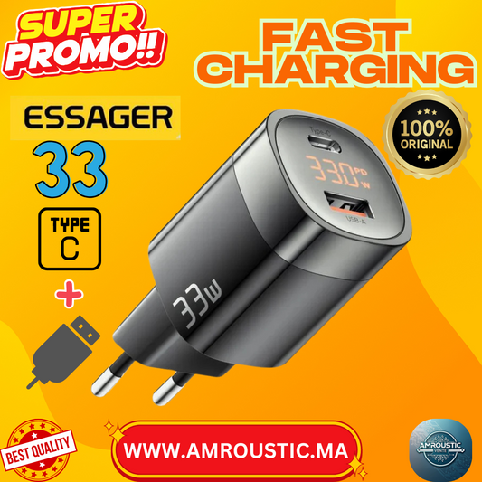 شاحن essager 33 واط