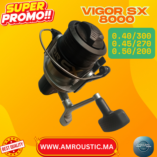 بكرة صيد VIGOR SX 8000 مع بكرة