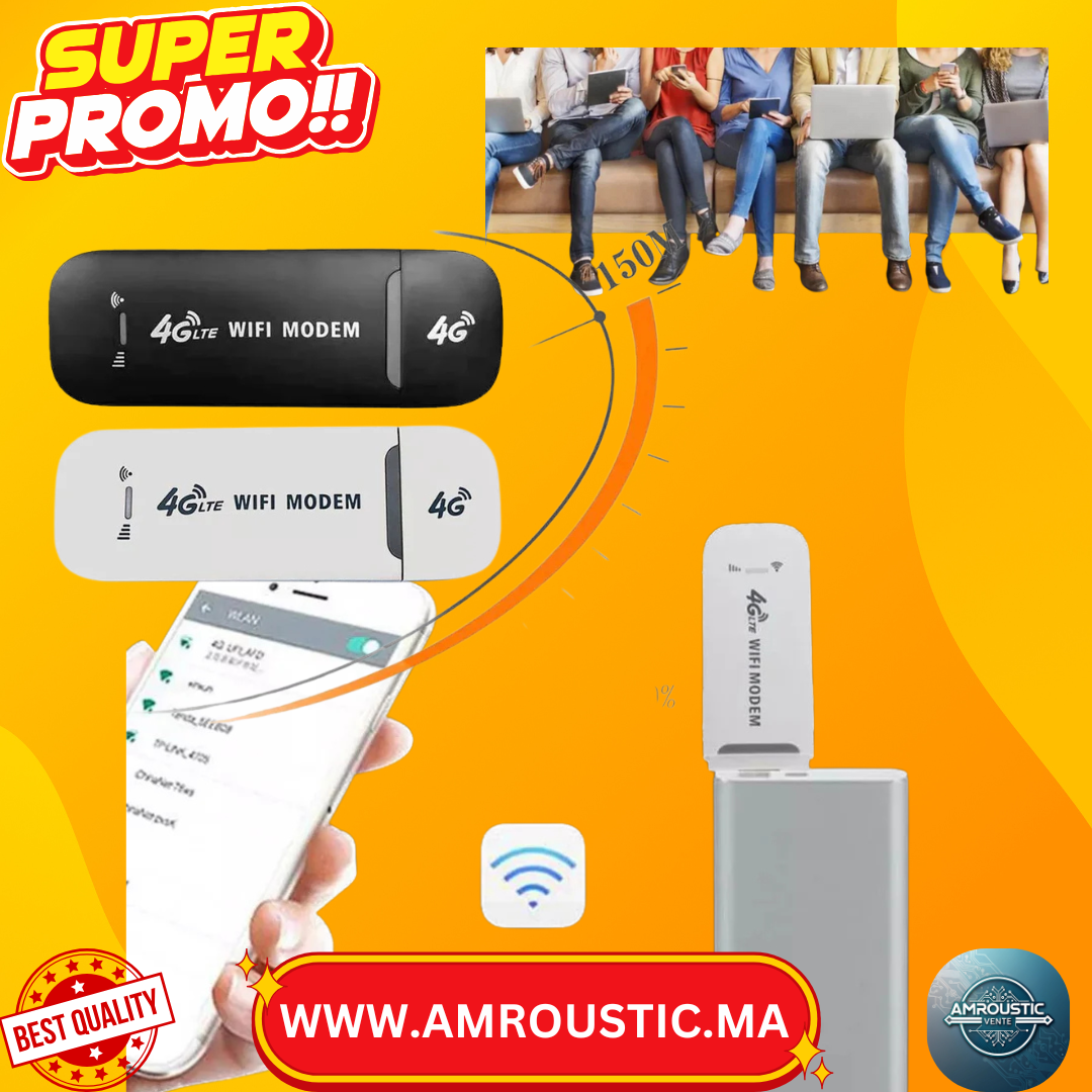 مودم واي فاي USB 4G LTE