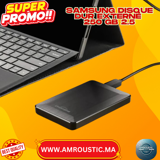 قرص صلب خارجي HDD سعة 250 جيجابايت