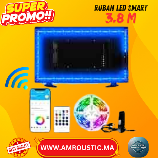 Ruban LED Smart RGB – 3.8M