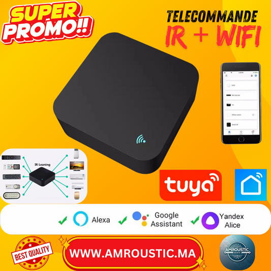 جهاز التحكم عن بعد بالأشعة تحت الحمراء عبر WiFi (Tuya)