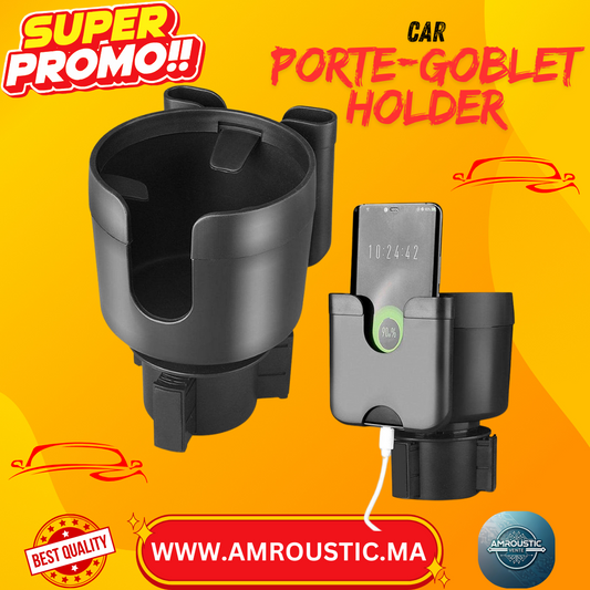 Porte-gobelet et support 2in1