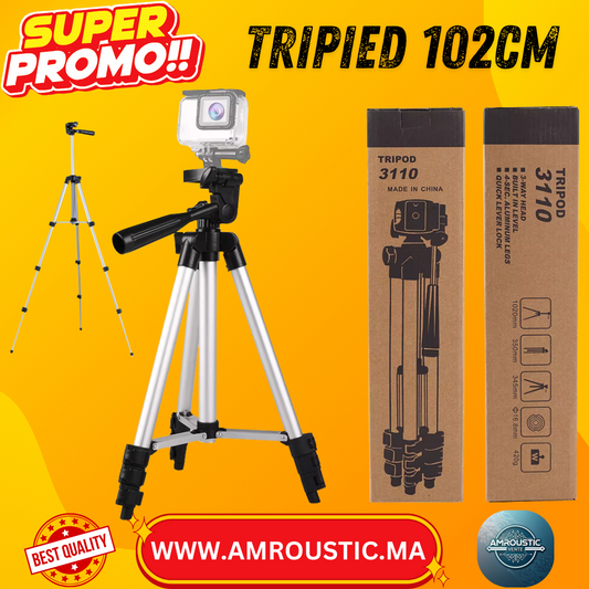 Trépied 3110 Longueur max 102cm max