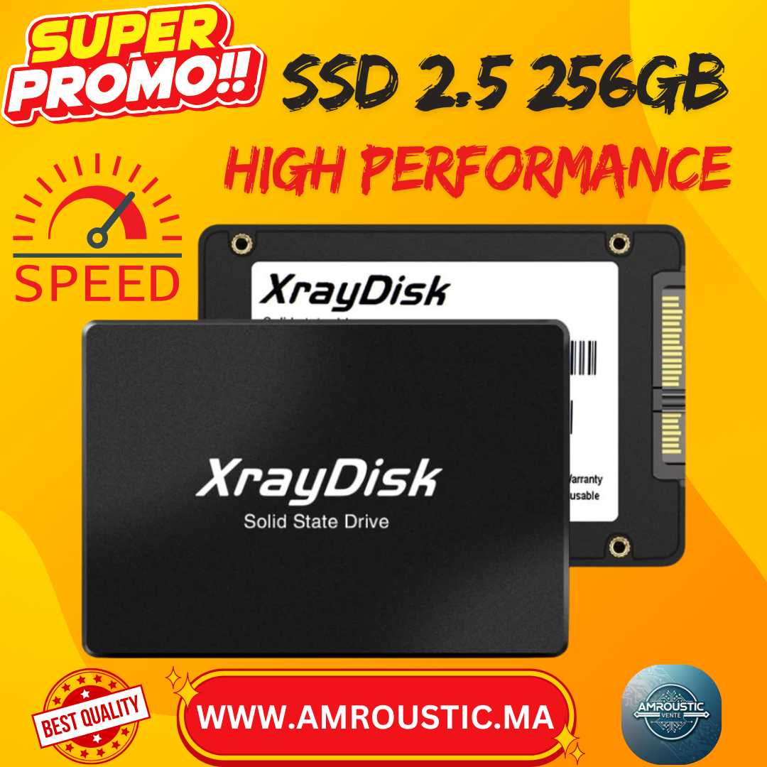 قرص صلب داخلي SSD بسعة 256 جيجابايت