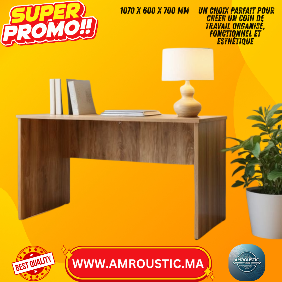 bureau moderne 1070 x 600 x 700 mm