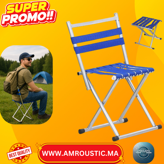 كرسي ألومنيوم قابل للطي