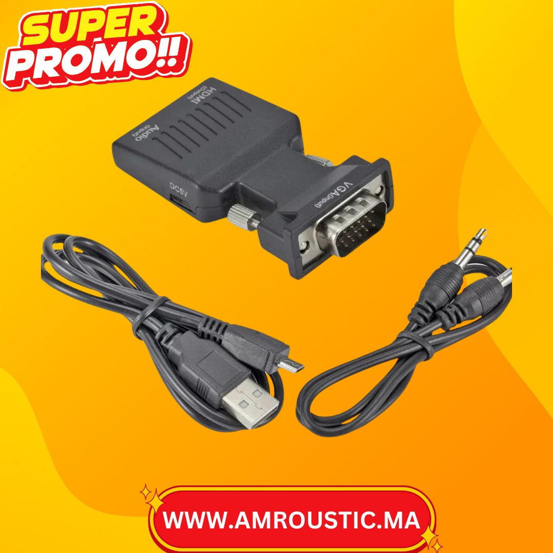Adaptateur HDMI to VGA