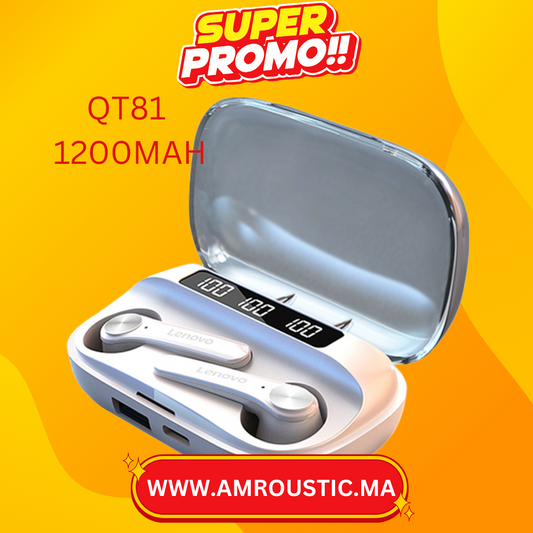 لينوفو QT81 أبيض 1200 مللي أمبير