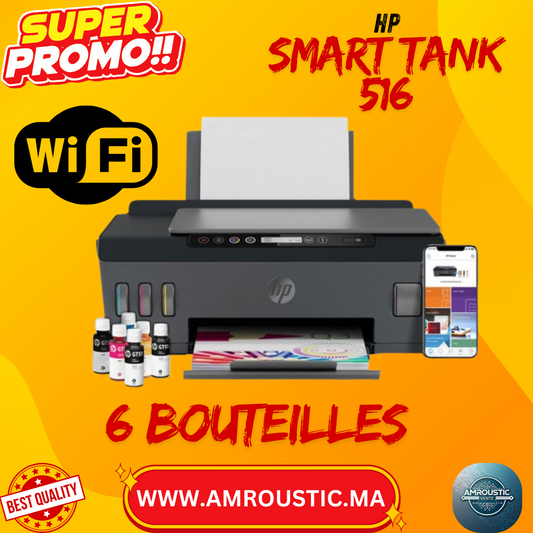 HP ecoTank 516 wifi 4 خزانات