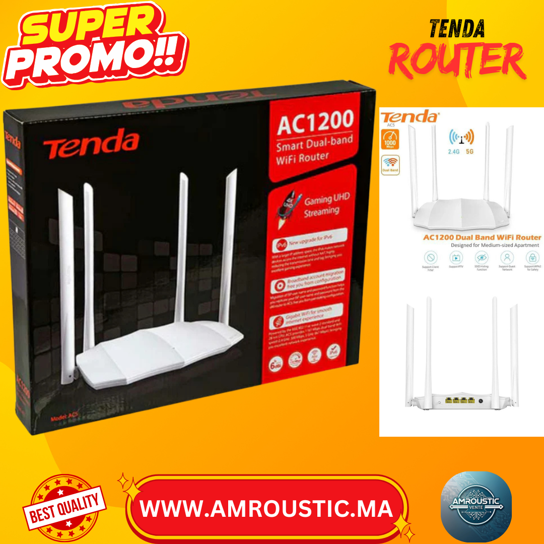 راوتر تيندا ac1200 ac5