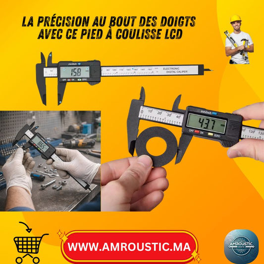 مسطرة إلكترونية LCD