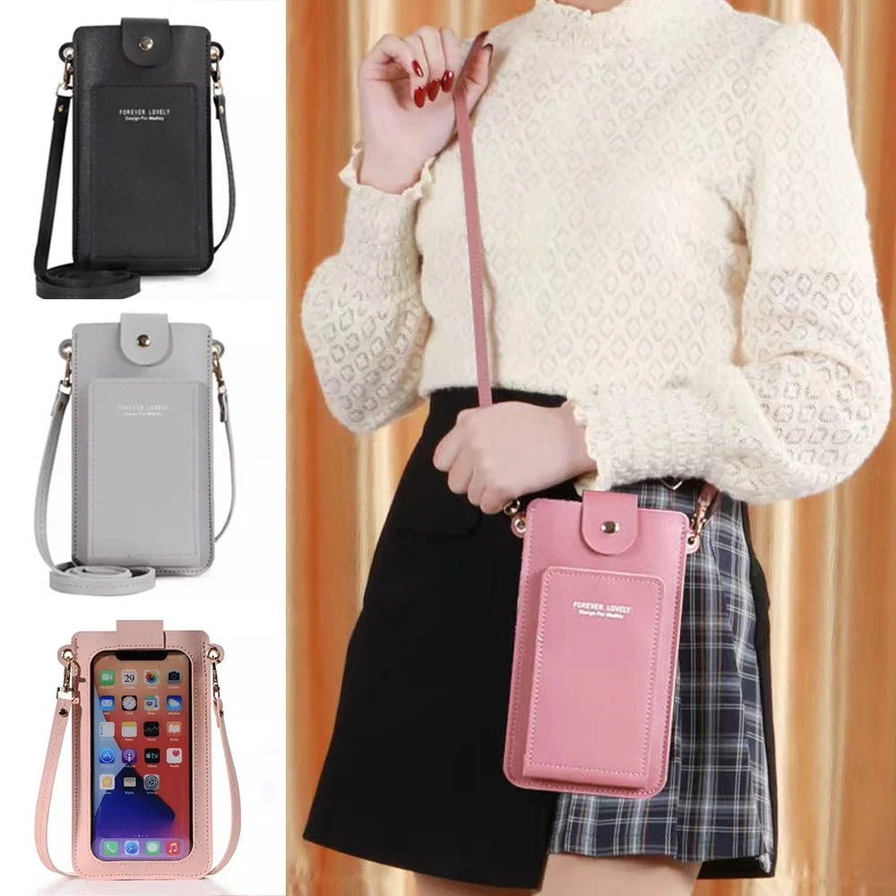 sac à bandoulière en cuir PU