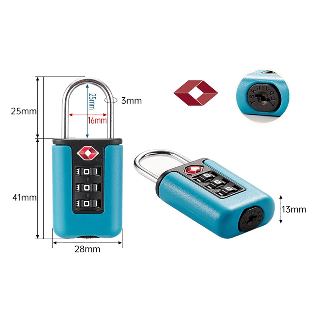 Cadenas à Code 3 chiffres