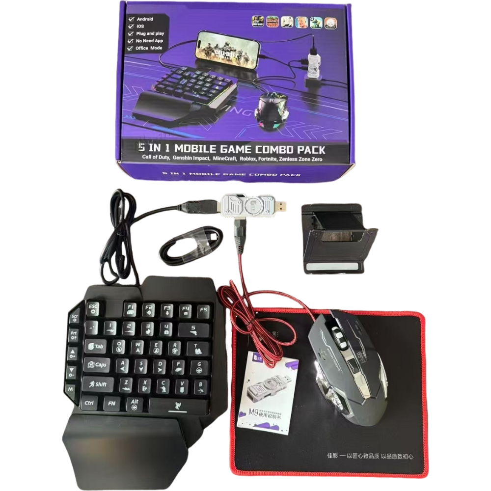 pack gaming 5 in 1 M9