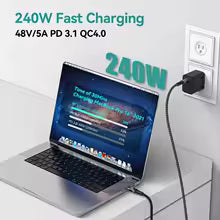 câble USB4.0 Type-C 40Gbps  240W