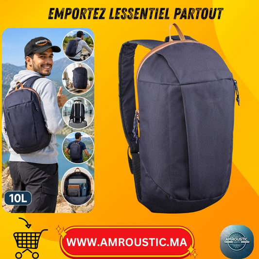Sac à dos de randonnée 10L léger et compact – idéal voyage, sport et quotidien