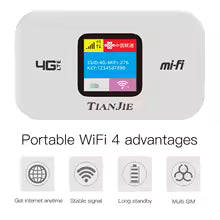 Modem 4G portable débloqué