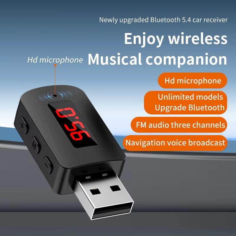 Fonctions de l’adaptateur Bluetooth M10 pour voiture