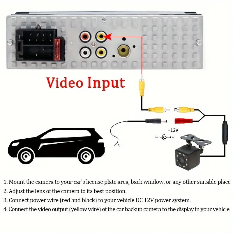 Autoradio mp5 1din tactile universelle